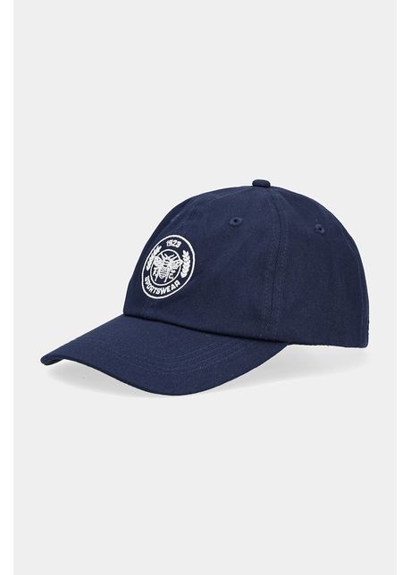 Hummel apc de baseball din bumbac culoarea bleumarin cu imprimeu 227578