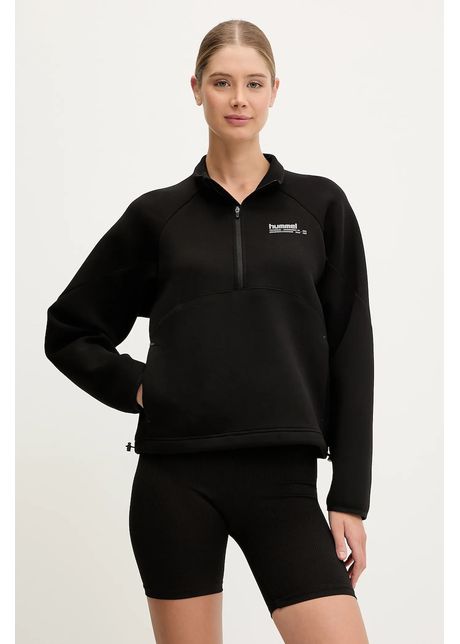 Hummel bluz culoarea negru uni 228167