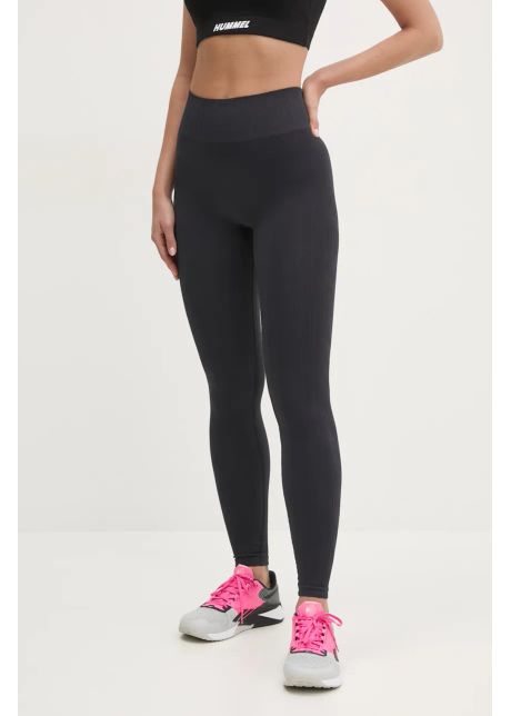 Hummel leggins de antrenament define culoarea negru uni 223855