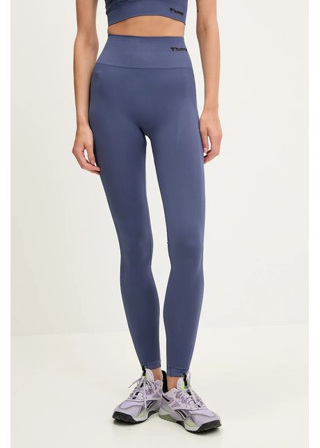 Hummel leggins de antrenament tif culoarea negru uni 210492