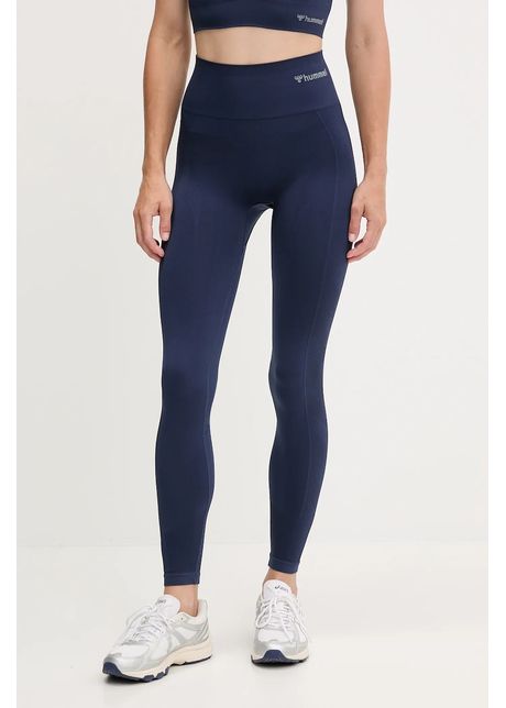Hummel leggins de antrenament Tif culoarea negru, uni, 210492