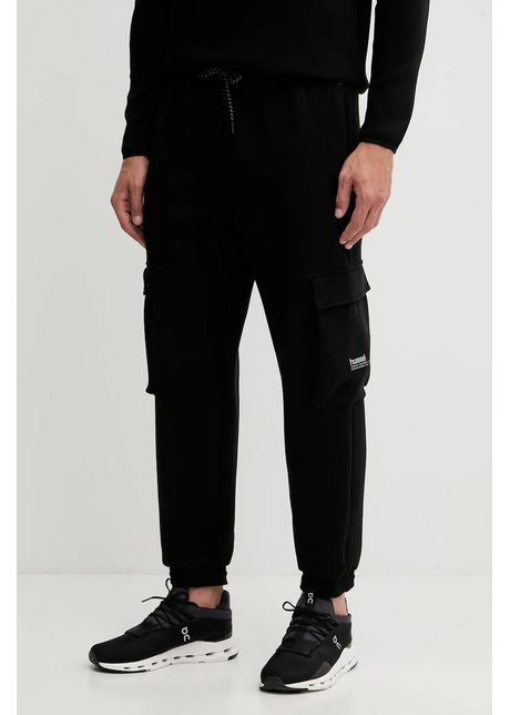 Hummel pantaloni de trening culoarea negru, uni, 228338