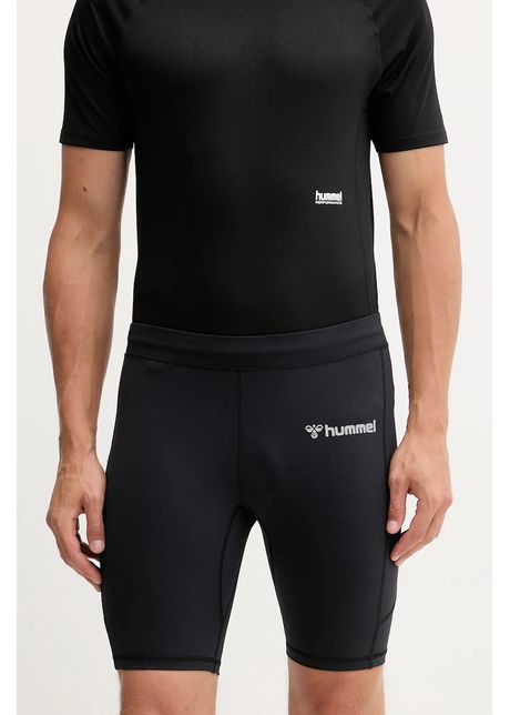 Hummel pantaloni scurți de antrenament culoarea negru, 227252