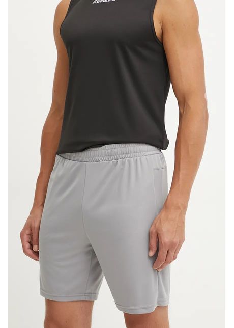 Hummel pantaloni scur i de antrenament flex mesh culoarea gri 219175