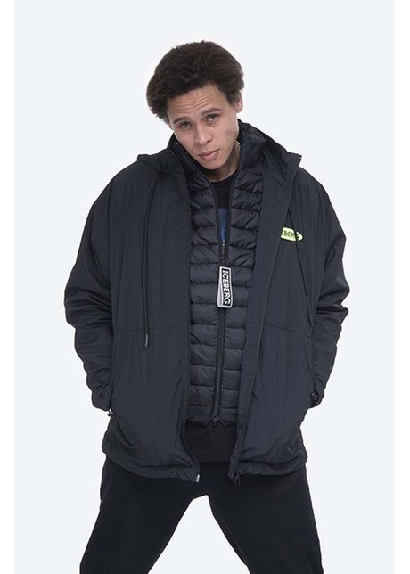 Iceberg geaca barbati culoarea negru de iarna
