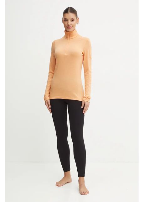 Icebreaker longsleeve func ional merino 260 tech culoarea portocaliu ibb0439003c1