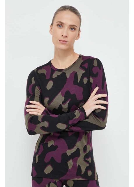 Icebreaker longsleeve func ional merino 260 vertex culoarea negru