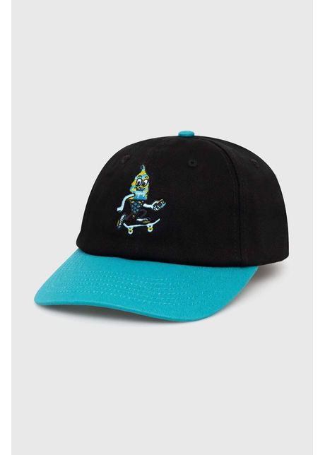 Icecream apc de baseball din bumbac team eu skate cone dad cap culoarea negru modelator ic24141