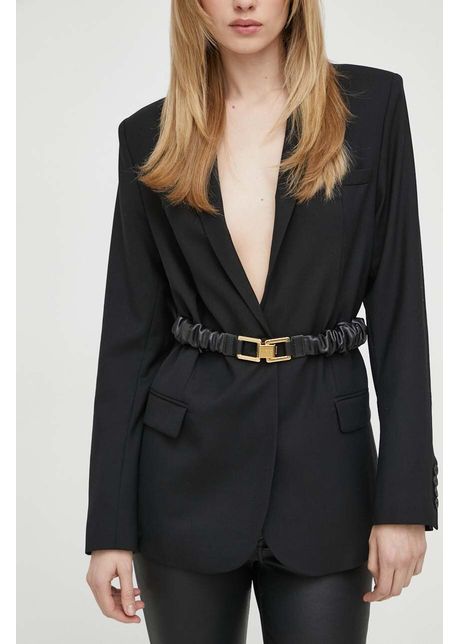 Iro curea de piele femei culoarea negru