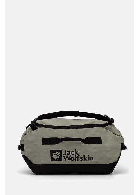 Jack wolfskin geanta sport all in duffle 35 culoarea verde a62110