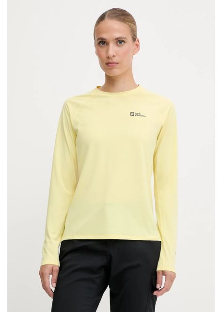 Jack Wolfskin longsleeve sport Prelight Swift culoarea portocaliu, A63799