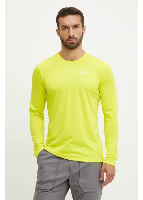 Jack wolfskin longsleeve sport sky thermal culoarea portocaliu melanj 1808682