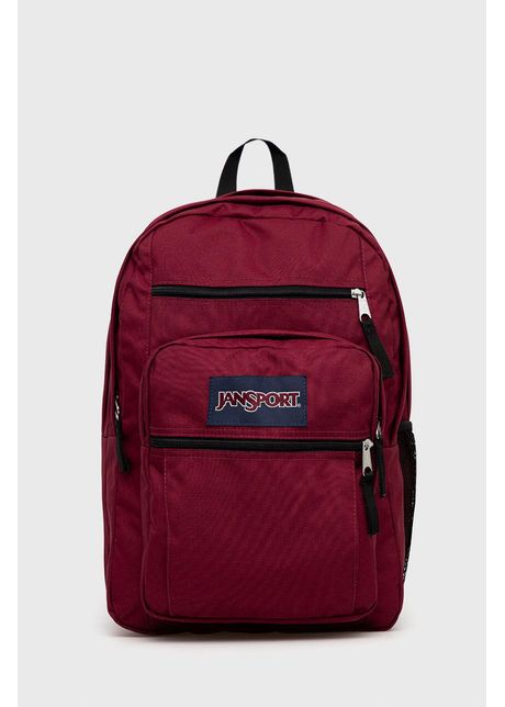 Jansport rucsac culoarea bordo mare neted
