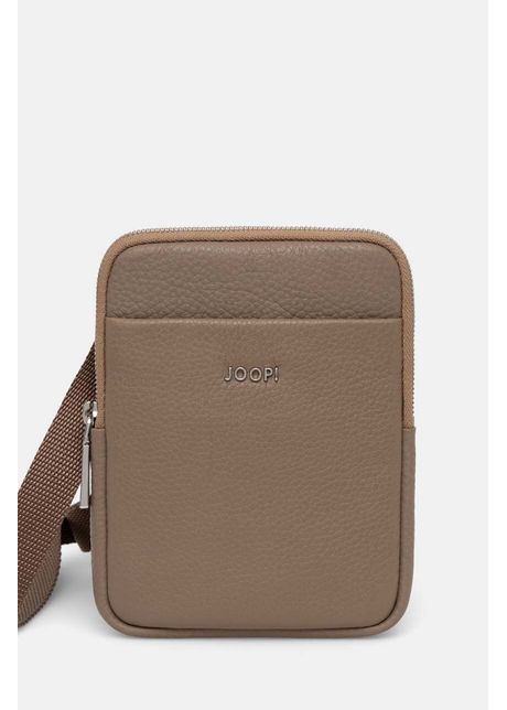Joop borseta de piele culoarea bej