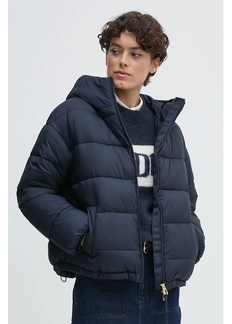 Joop geaca femei culoarea albastru marin de iarna oversize 30044144