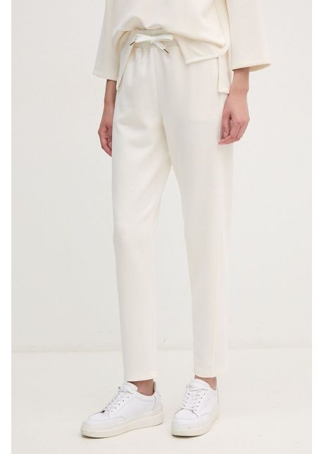 Joop pantaloni de trening culoarea bej neted 30044590