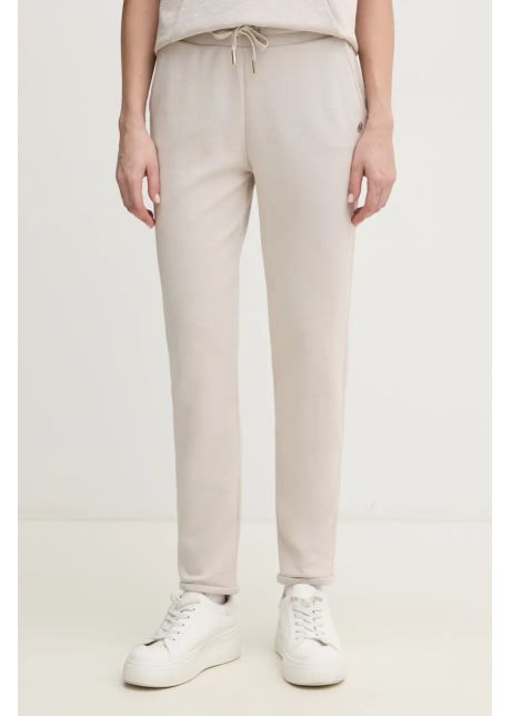Joop pantaloni de trening culoarea bej neted