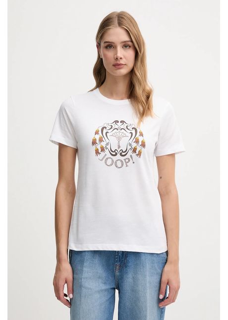 Joop! tricou din bumbac culoarea alb, 30047767