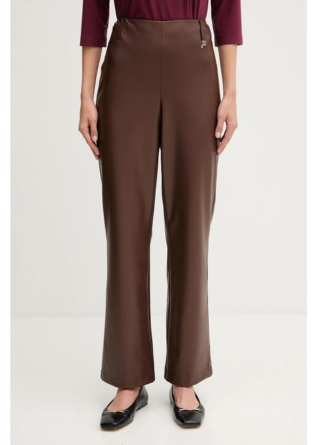 Joseph Ribkoff pantaloni culoarea maro, drept, high waist, 253060