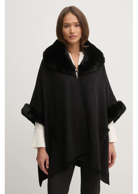 Joseph ribkoff poncho culoarea negru light 243930