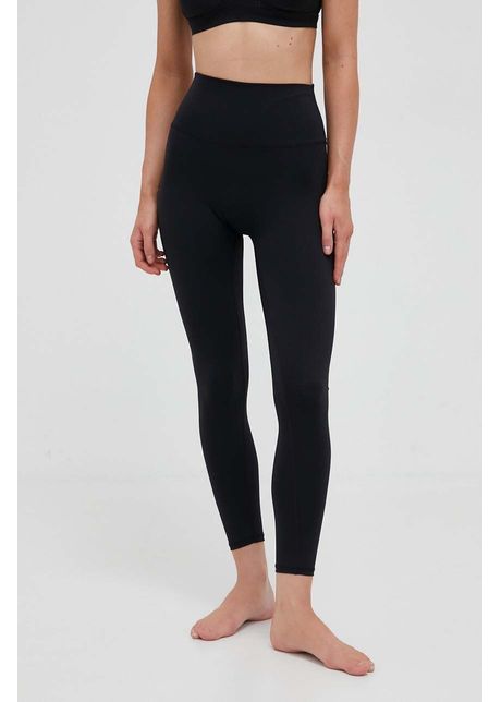 Joy in me jambiere de yoga oneness bond culoarea negru neted oneness bond 7 8