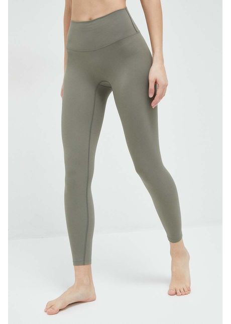 Joy in me jambiere de yoga oneness ease culoarea verde neted oneness ease 7 8