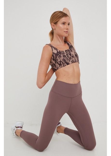 Joyinme jambiere de yoga 7 8 unity femei culoarea violet neted