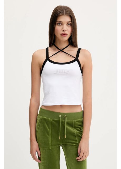 Juicy Couture top culoarea alb, JCWCT225302