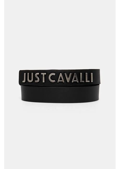 Just cavalli curea de piele barbati culoarea negru 77qa6f10 zp296