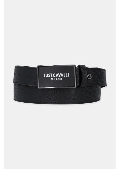 Just cavalli curea de piele barbati culoarea negru 78qa6f10 zp295