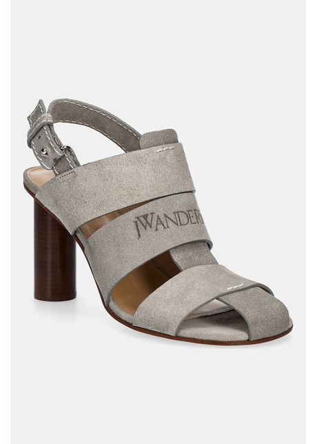 Jw anderson sandale din piele ntoars culoarea gri sn0097 la0359 929