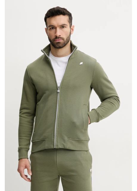 K way bluza barbati culoarea verde neted k31366w