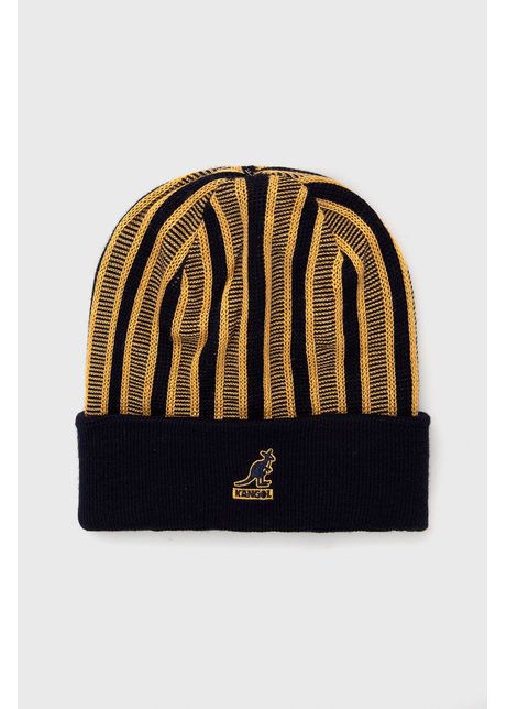 Kangol c ciul din amestec de l n culoarea galben