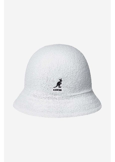 Kangol p l rie cu dou fe e culoarea alb k3555 white black white blck