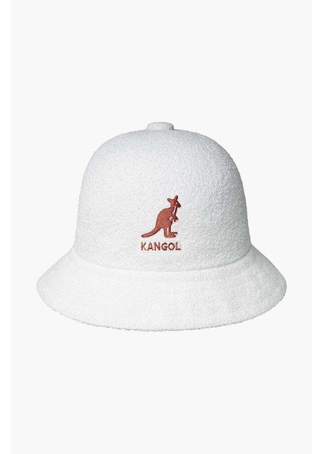 Kangol p l rie kapelusz kangol big logo casual k3407 white culoarea alb k3407 white white