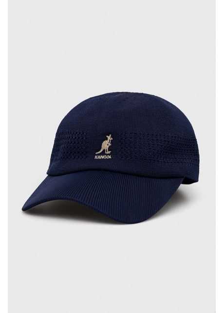 Kangol sapca culoarea albastru marin cu imprimeu