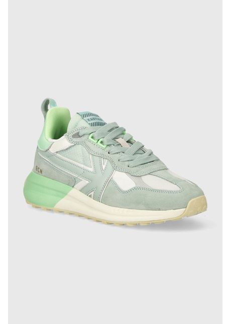 Kaotiko sneakers detroit culoarea turcoaz am001 01 2700