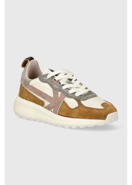 Kaotiko sneakers retro running culoarea maro ak005 02 2700