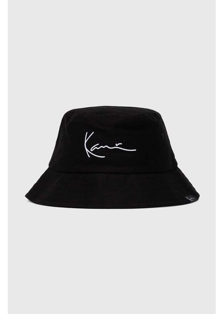 Karl kani palarie din bumbac culoarea negru bumbac 7015839