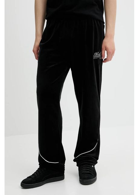 Karl kani pantaloni de trening din velur culoarea negru cu imprimeu 60060041