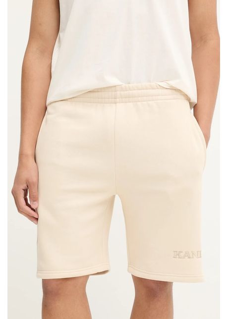 Karl kani pantaloni scur i culoarea bej pd00005304