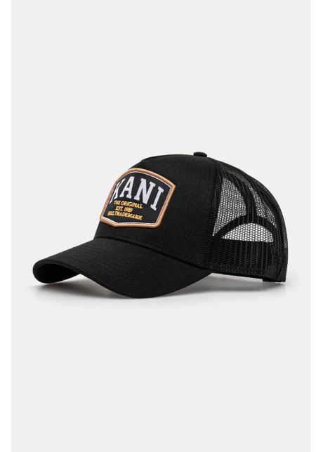 Karl kani sapca culoarea negru cu imprimeu 70010034