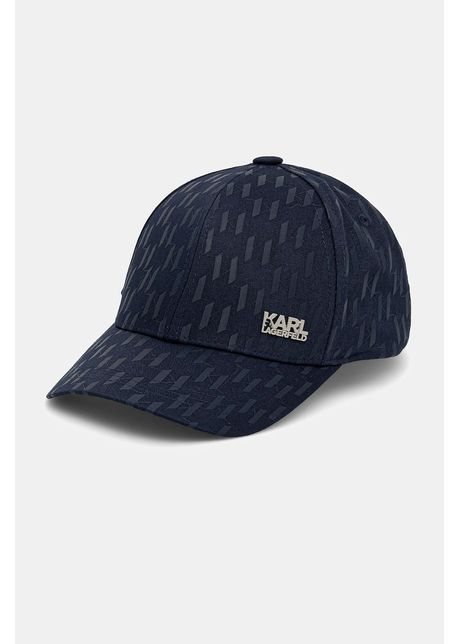 Karl lagerfeld apc culoarea bleumarin cu imprimeu 552123 805615