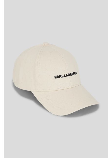 Karl lagerfeld apc de baseball din bumbac culoarea bej cu imprimeu a3w33023