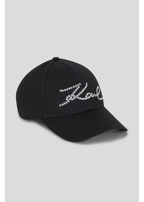 Karl lagerfeld apc de baseball din bumbac culoarea negru cu imprimeu a3w33019