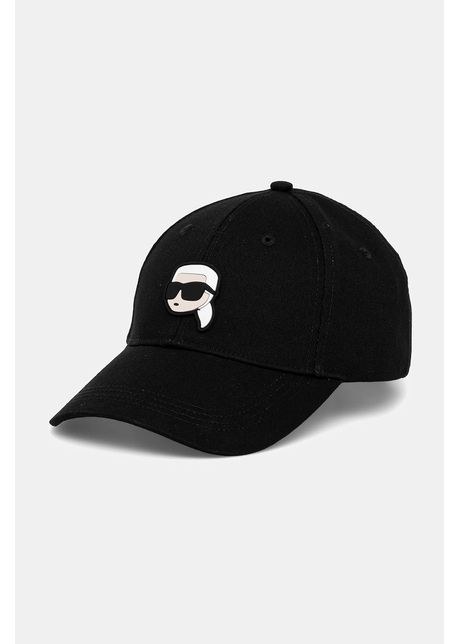 Karl lagerfeld apc de baseball din bumbac culoarea ro u cu imprimeu a1w33037