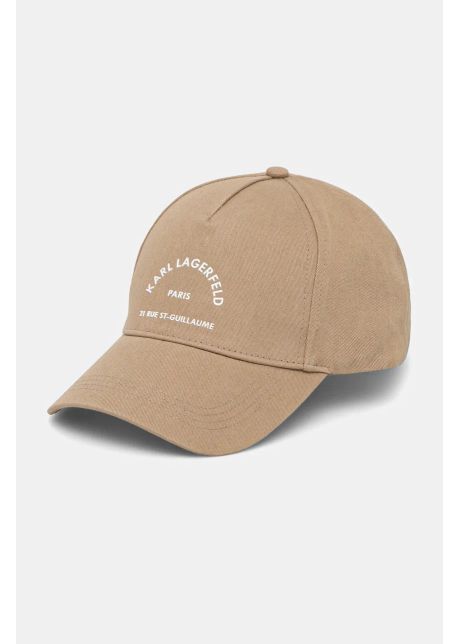Karl lagerfeld apc de baseball din bumbac culoarea verde cu imprimeu a1w33201