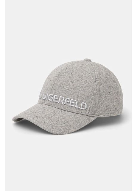 Karl lagerfeld apc de lana culoarea gri cu imprimeu 544121 805614