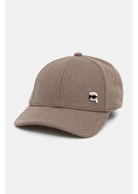 Karl lagerfeld apc de lana culoarea maro neted 246w3415