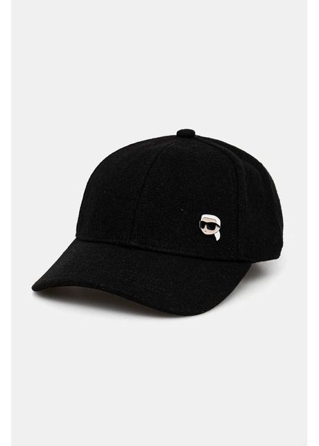 Karl lagerfeld apc de lana culoarea negru cu imprimeu 246w3402